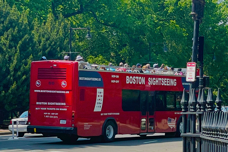 Boston: Hop-On Hop-Off Double-Decker Bus Sightseeing Tour