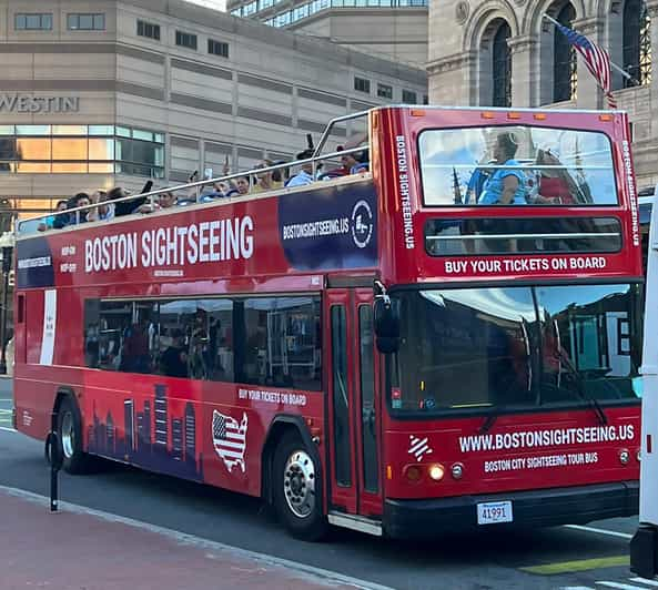 Boston HopOn HopOff Sightseeing Bus Tour GetYourGuide