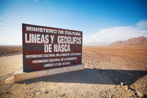 Depuis Nazca : Vol au-dessus des lignes de Nazca 35 minutesNazca : Vol au-dessus des lignes de Nazca 35 minutes