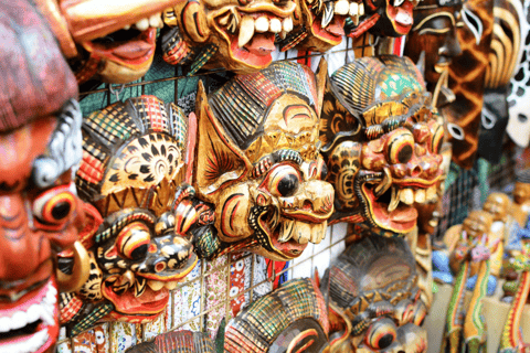 Bali: Saraswati Temple & Ubud Monkey Forest with Waterfalls Small-Group Tour