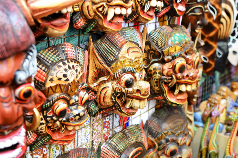 Bali: Saraswati Temple & Ubud Monkey Forest with Waterfalls Small-Group Tour