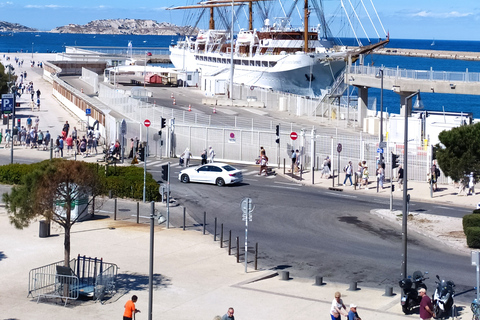 Marsylia: cityrando Le Vieux-Port Le Panier La Joliette