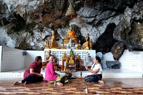 From Khao Lak: Private 3 Temples tourEnglish: Private small group 1-10 persons