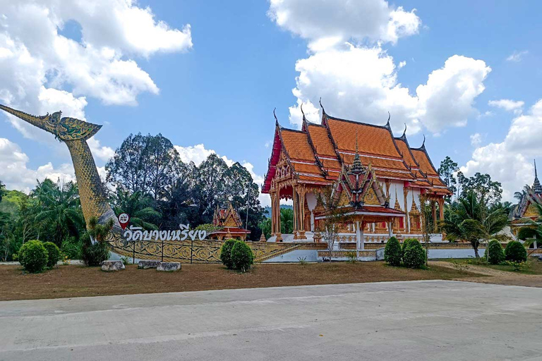 From Khao Lak: Private 3 Temples tour English: Private small group 1-10 persons