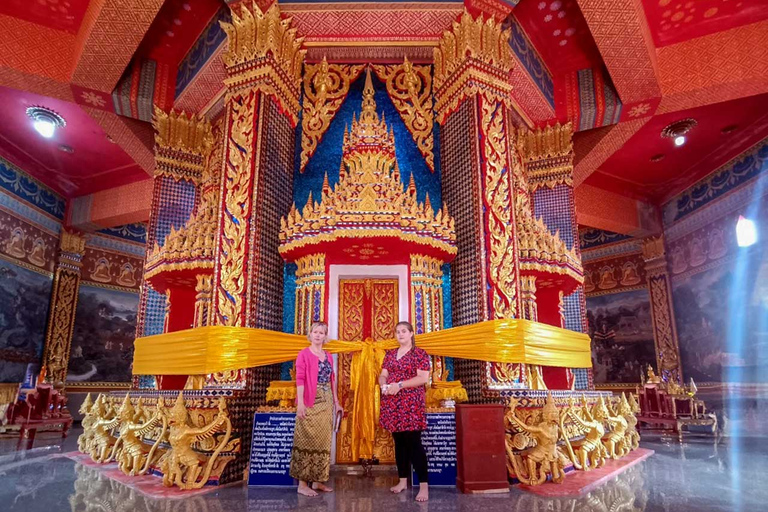 From Khao Lak: Private 3 Temples tour English: Private small group 1-10 persons