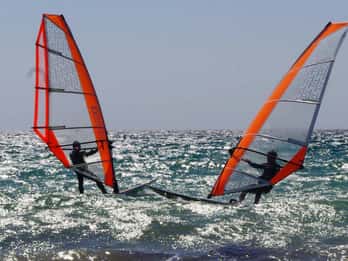 Costa del Sol: Dynamisk vindsurfing i nybegynnerklassen