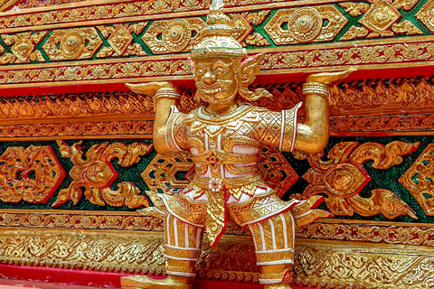 From Khao Lak: Private 3 Temples tour English: Private small group 1-10 persons