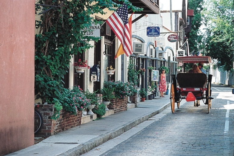 Van Orlando: St. Augustine-dagtrip met touroptiesDagtocht met toegang tot het Colonial Quarter Museum