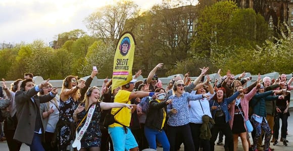 Cardiff: Silent Disco Adventure Tour