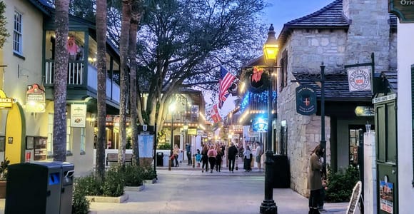 Von Orlando: Tagestour nach St. Augustine mit Abholung vom Hotel