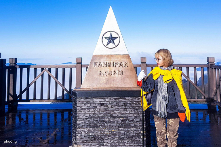 De Hanói: 2 dias em Sapa com o pico Fansipan e trekkingExcursão de Hanói