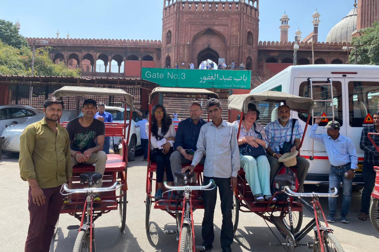 De Délhi: Tour particular de Délhi e Agra com pernoite de tremTransporte Ac Privado, Trem de Retorno, Guia e Ingressos para Monumentos