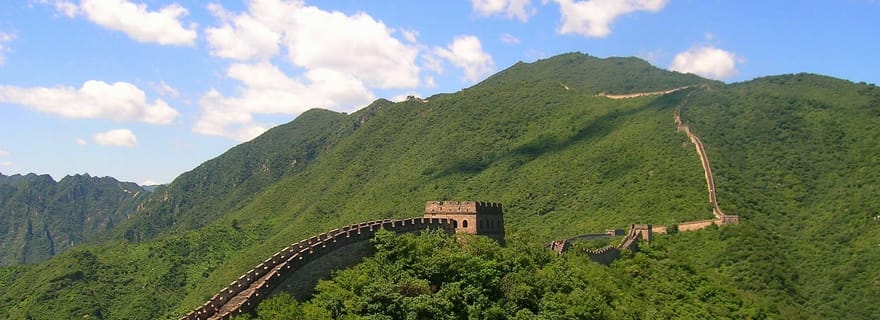 Depuis Pékin : visite privée de la Grande Muraille de Mutianyu avec déjeuner