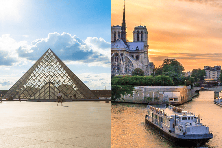 Paris: Louvre Reserved Ticket and River Cruise Combo