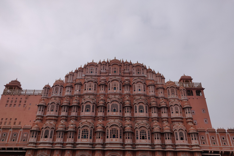 Depuis New Delhi : Visite d'une journée de Jaipur en train super rapide