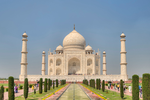 Privé Taj Mahal Rondleiding vanuit Delhi met kaartjesPrivate Agra Rondleiding vanuit Delhi met kaartjes