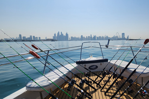 Dubai: Fisketur privat (djuphav) 4 timmar &amp; BBQ