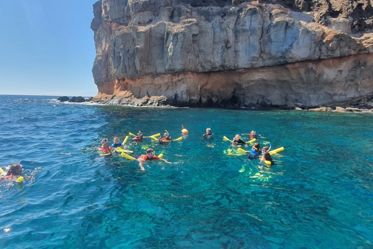 Puerto de Mogan : Snorkel tour with boat on the west coast Gran Canaria : Snorkel tour with boat on the west coast