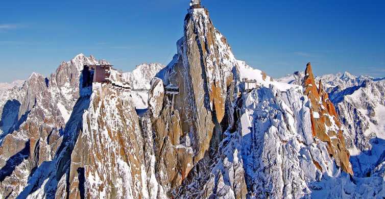 Da Ginevra: Tour guidato di Chamonix, Monte Bianco e Grotta di Ghiaccio