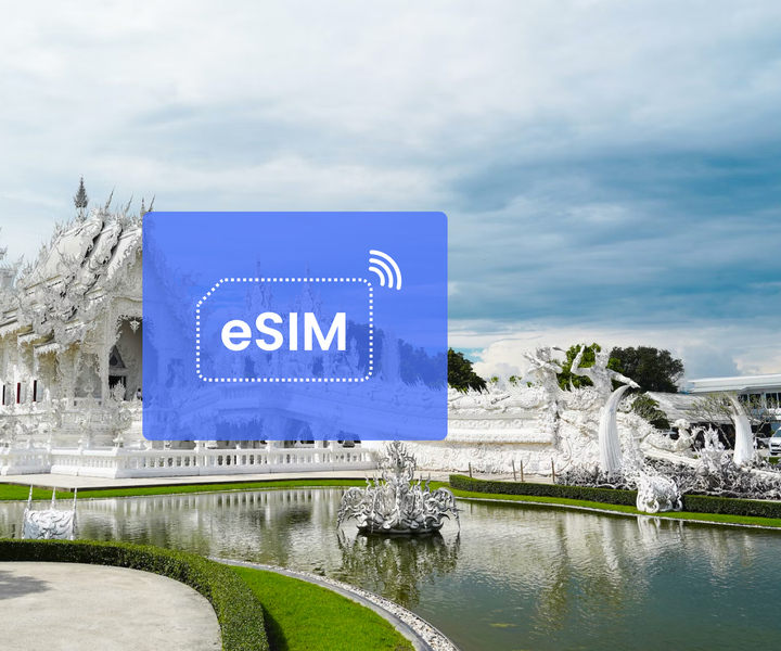 Chiang Rai: Thailand/ Asia eSIM Roaming Mobile Data Plan