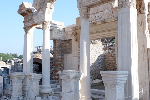 Visite privée des hauts lieux d'Éphèse au départ du port de Kusadasi
