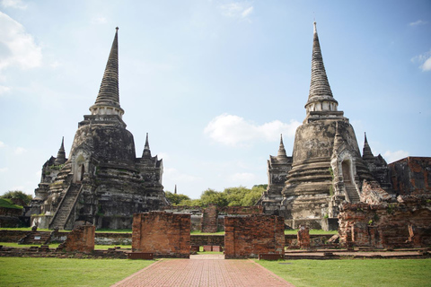 Från Bangkok: Historisk dagstur med buss till AyutthayaFrån Bangkok: Historisk dagstur i Ayutthaya med buss