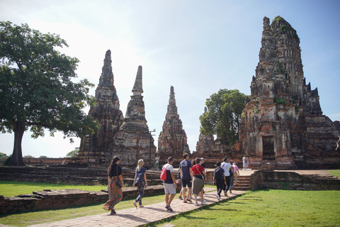 Desde Bangkok: Excursión histórica de un día a Ayutthaya en autobús