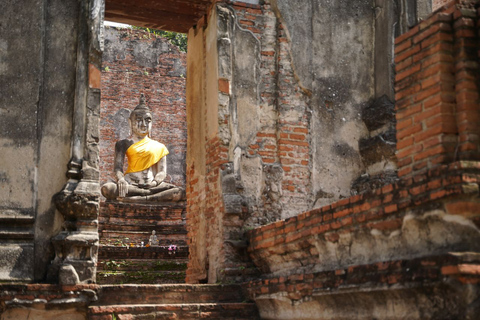 De Bangkok: excursão histórica de um dia a Ayutthaya de ônibusDe Bangkok: Excursão de ônibus de um dia pelo centro histórico de Ayutthaya