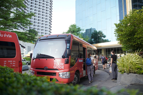 Från Bangkok: Historisk dagstur med buss till AyutthayaFrån Bangkok: Historisk dagstur i Ayutthaya med buss