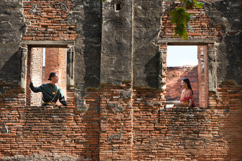 Depuis Bangkok : Visite historique d'Ayutthaya en bus