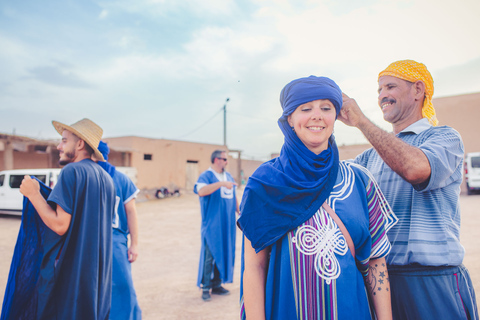 From Marrakech: Agafay Desert Camel Ride and Dinner and Show Agafay Desert : Camel Ride and Dinner and Show