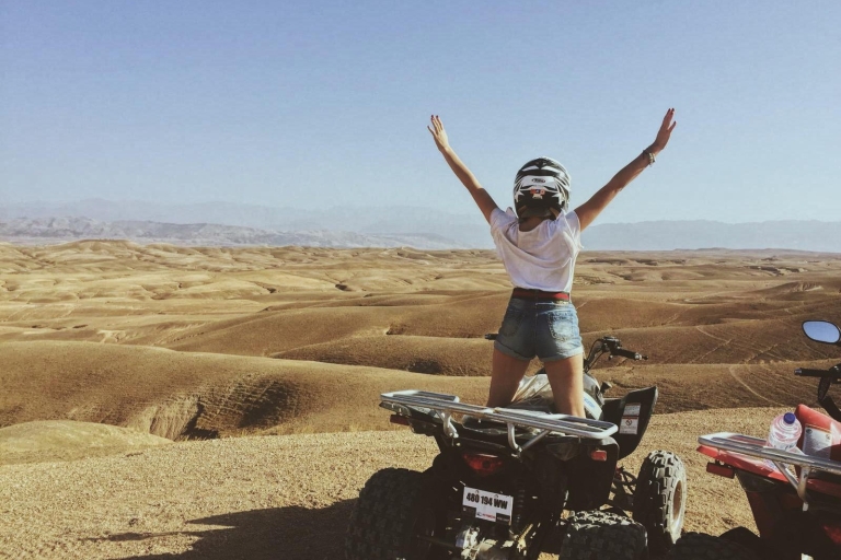 Von Agadir aus: Wüstendünen ATV Tour mit Tee & Transfers