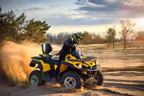 Da Agadir: tour in ATV delle dune del deserto con tè e trasferimenti