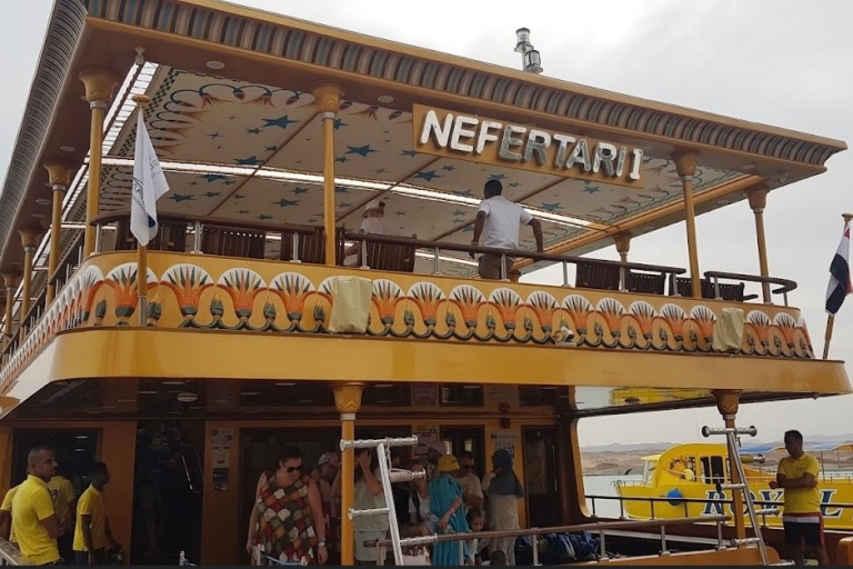 Marsa Alam: Nefertari-cruise met snorkelen en lunch/dinerPort Ghalib: Nefertari Turtle Bay ochtend- / zonsondergangcruise
