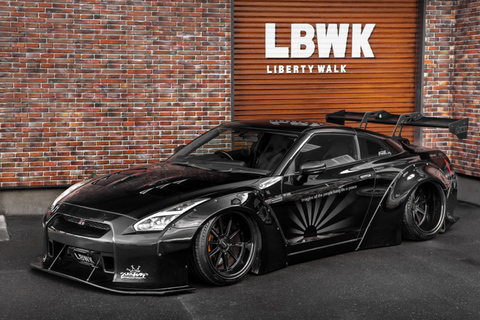 Tokyo: Be a member Daikoku GT-R Car club R35 Liberty WalkTokyo: Daikoku GT-R Car Club R35 Liberty Walk and Membership