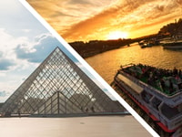 Paris, Louvre Reserved Ticket and River Cruise Combo - Housity