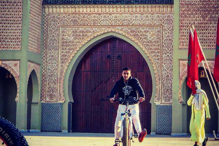 Recorrido en bicicleta por la ciudad vieja y nueva de Marrakech