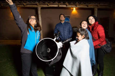 Planetarium bei Nacht mit Pisco Sour und Abendessen in Cusco
