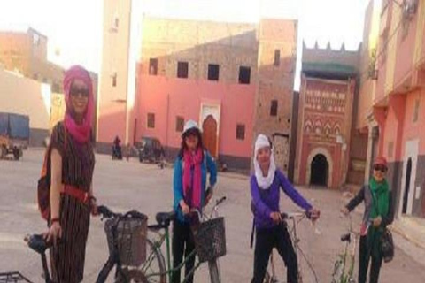 Recorrido en bicicleta por la ciudad vieja y nueva de Marrakech