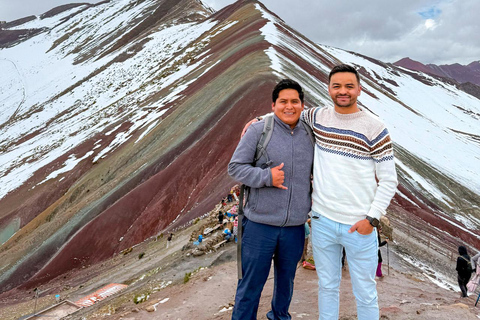 From Cusco: Rainbow Mountain Tour with late departure and lunch From Cusco: Rainbow Mountain Tour with Late Departure and Lunch