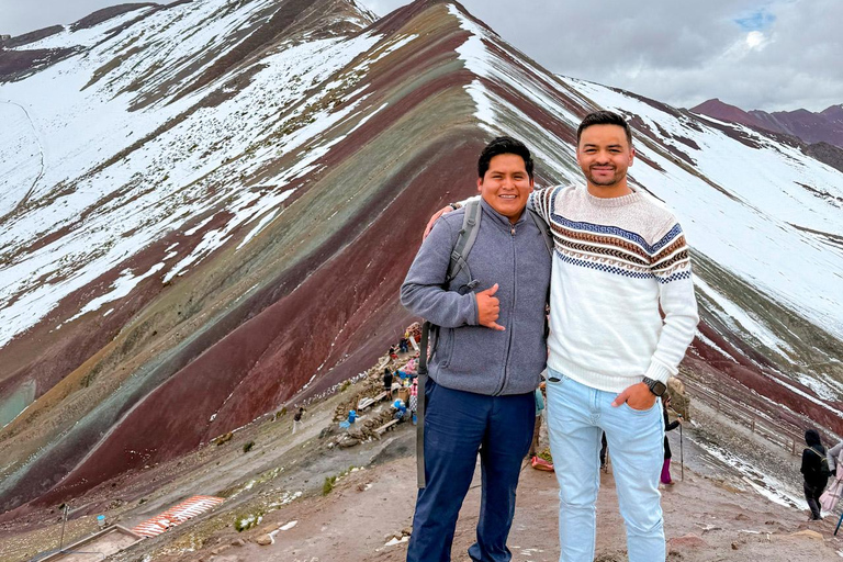 From Cusco: Rainbow Mountain Tour with late departure and lunch From Cusco: Rainbow Mountain Tour with Late Departure and Lunch