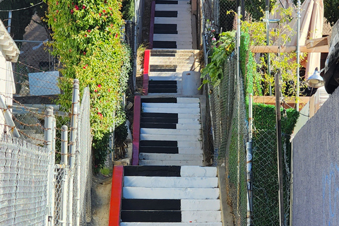Los Angeles: Secret Painted Stairs Walking Tour w/ Bakery Standard Option