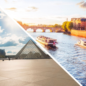 Paris: Kombi aus reservierter Louvre-Karte und Flusskreuzfahrt