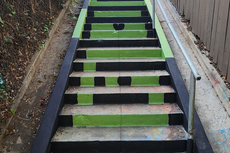 Los Angeles: Secret Painted Stairs Walking Tour w/ Bakery Standard Option