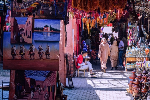 Verken de stad Marrakech tijdens een dagtrip met lunchgroepsreis