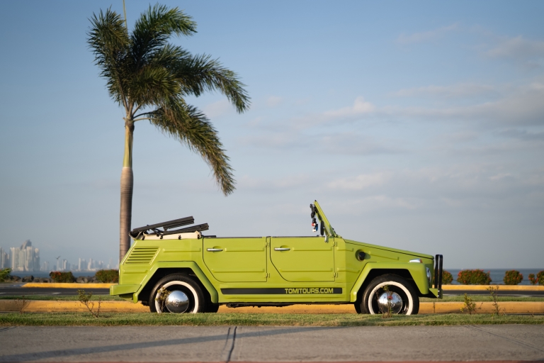 Panama City: Wycieczka po najważniejszych atrakcjach miasta klasycznym samochodem VW Safari