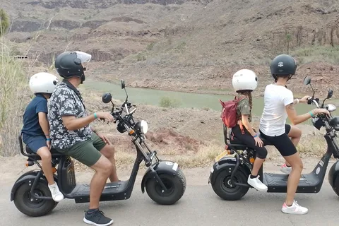 e-Scooter 2 seat City Tour : 1 hour Playa Ingles