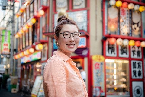 Neon Dotonbori nattlandskap: Rundtur och fotografering i Dotonbori