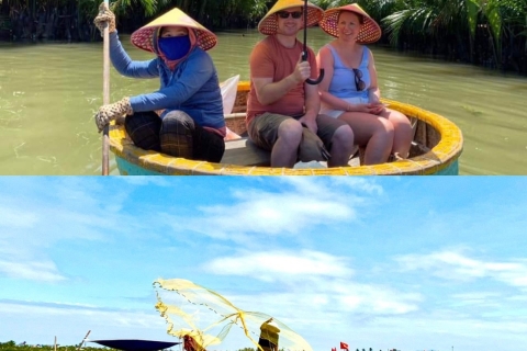 Da Nang - Bateau-panier dans la jungle de cocotiers et visite de la ville de Hoi An
