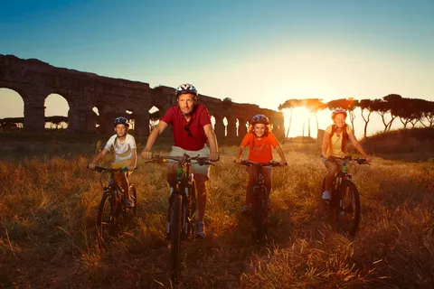 Roma: Vía Apia, Catacumbas y Acueductos Romanos Tour en E-bike
